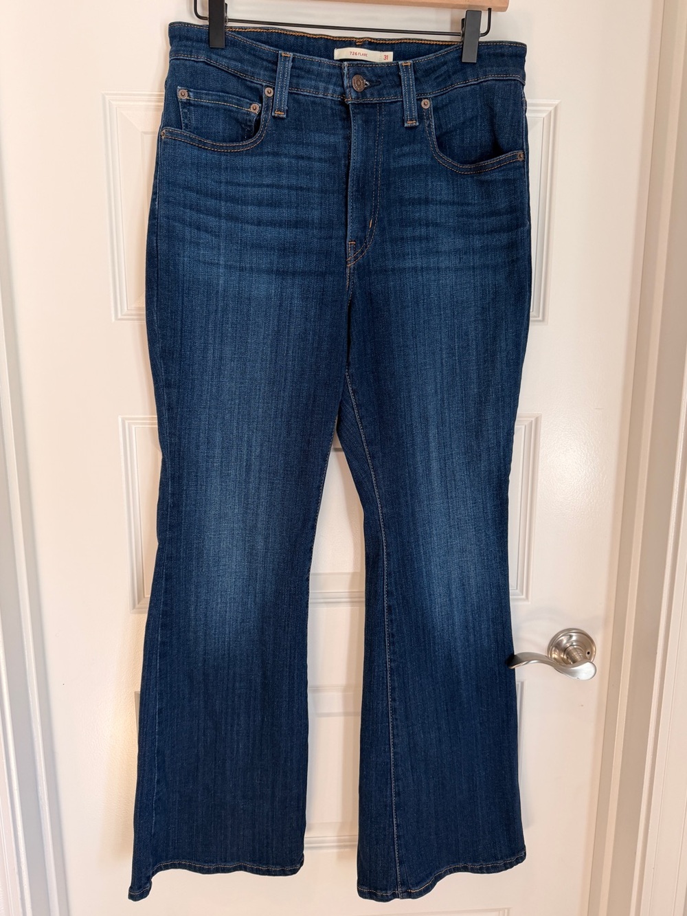 Levi's 726 High Rise Flare Jeans
